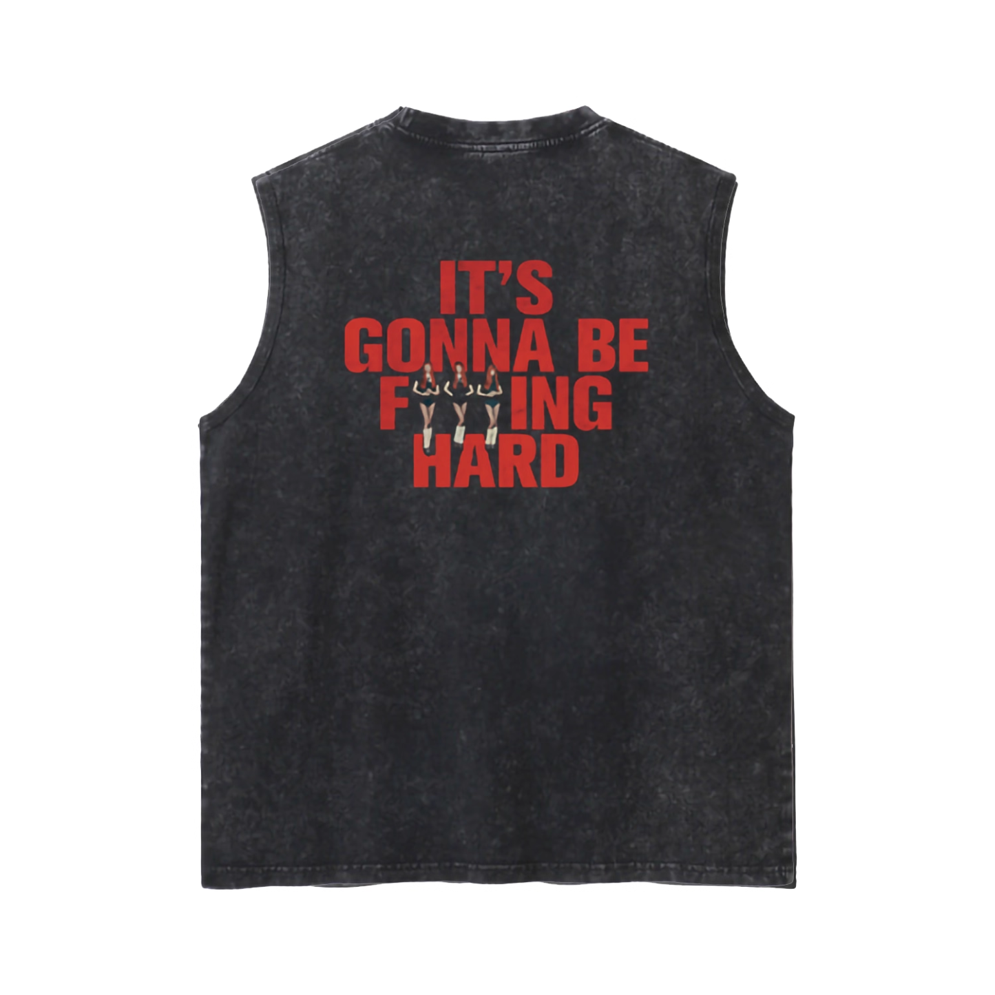 Blackpink Jennie Inspired Washed-Out Sleeveless Vest