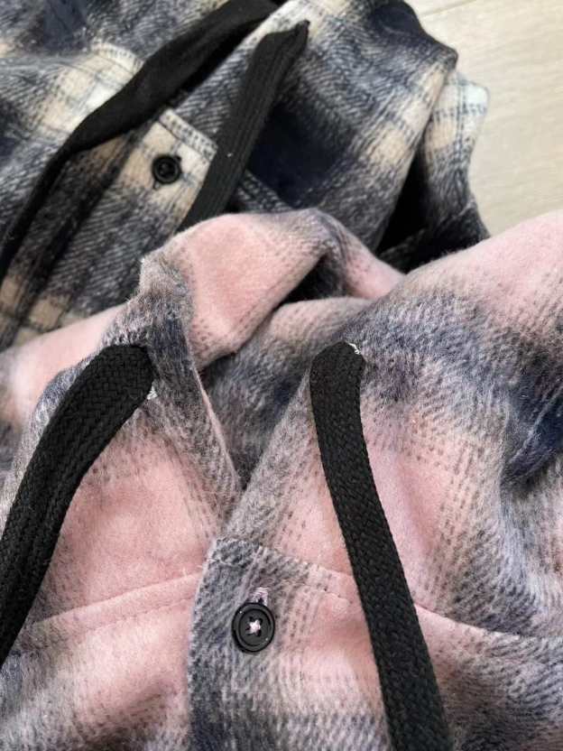 Stray kids Leeknow & Wayv YangYang inspired plaid Hooded Shirt