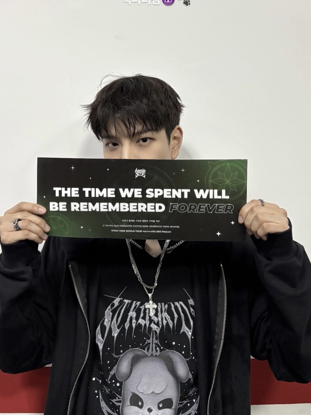 Straykids 2025 World Tour ‘dominATE’ Zip-up Hoodie