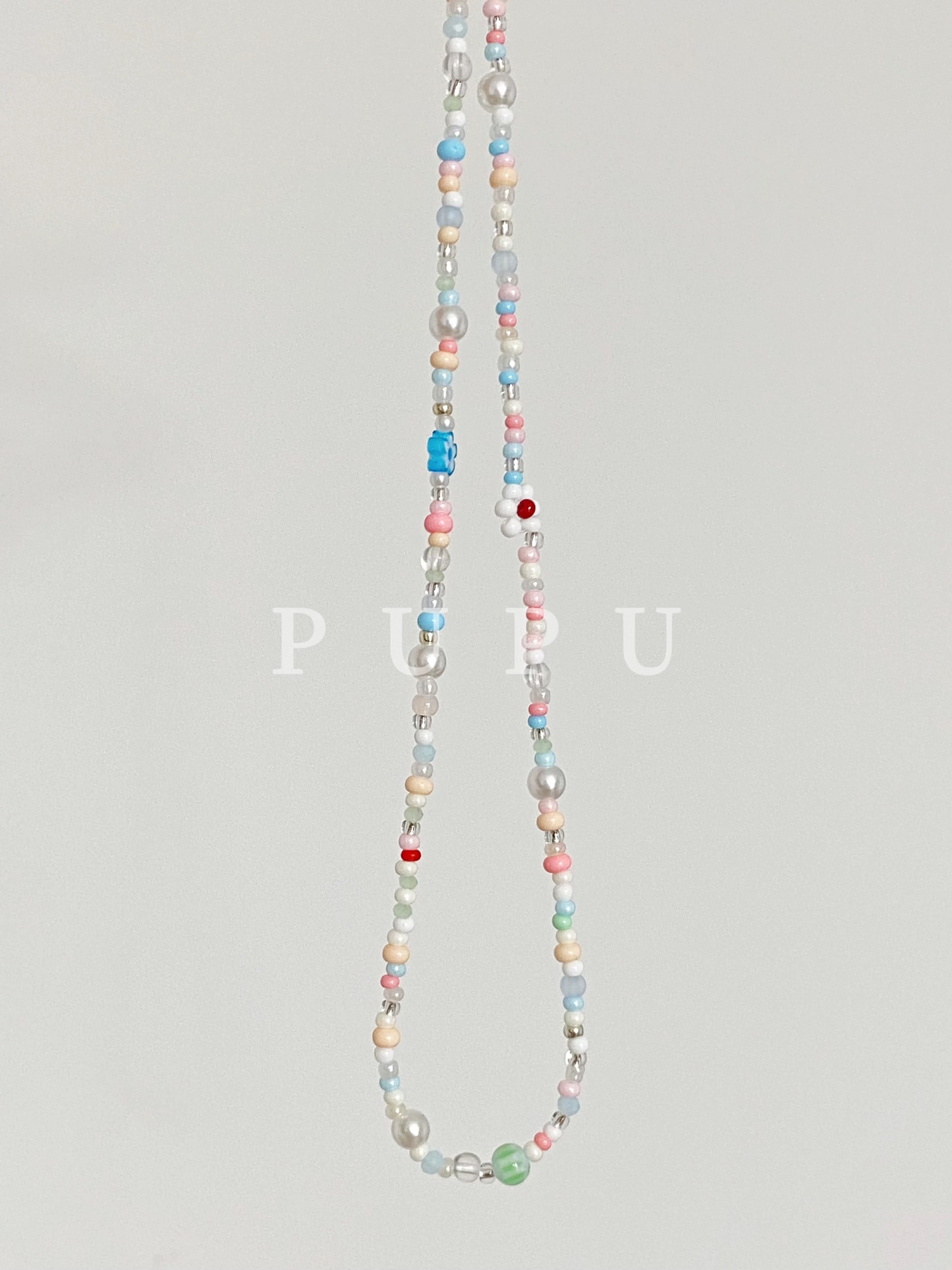 Aespa Ningning Playful Beaded Necklace Set