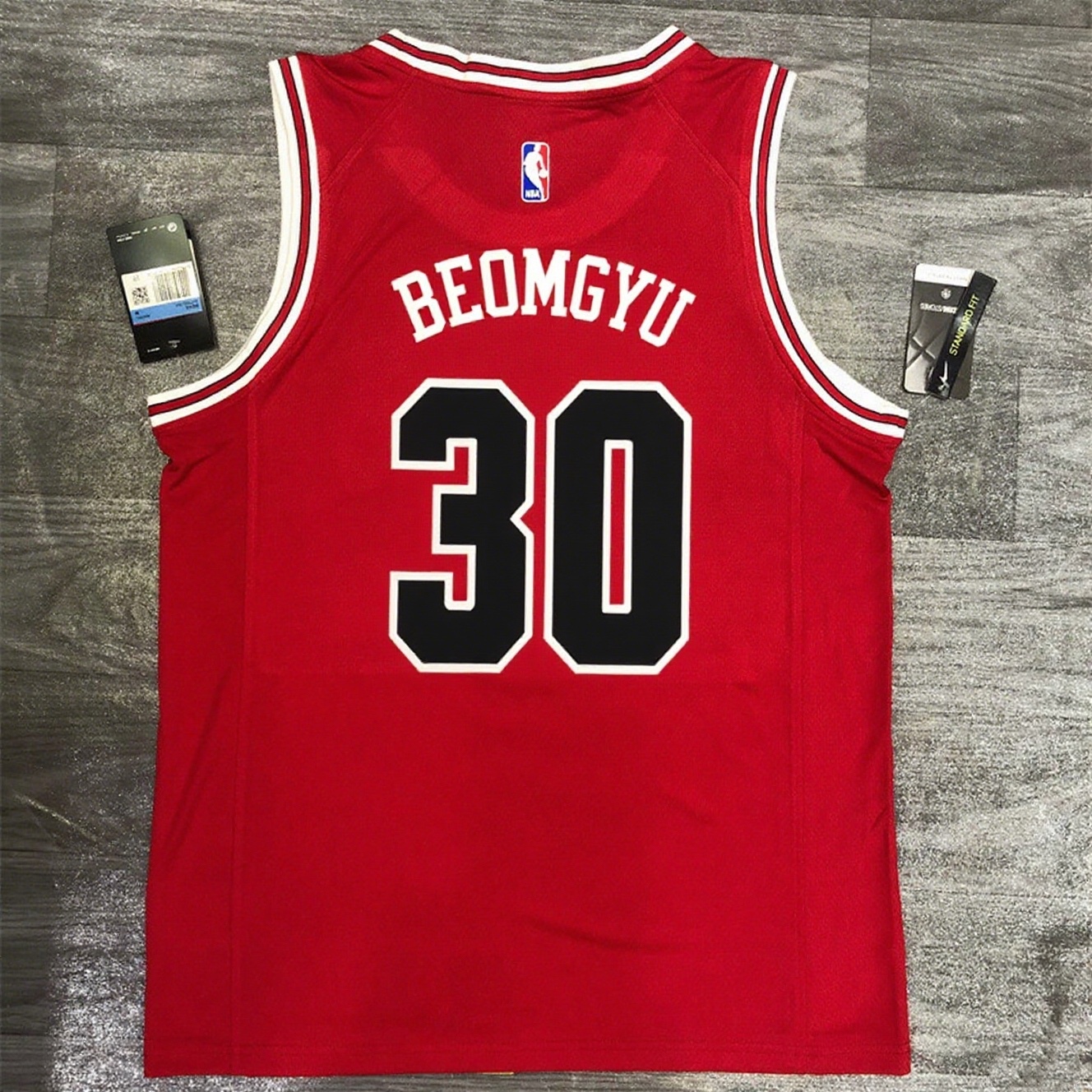 TXT Chicago Bulls Customized Jersey