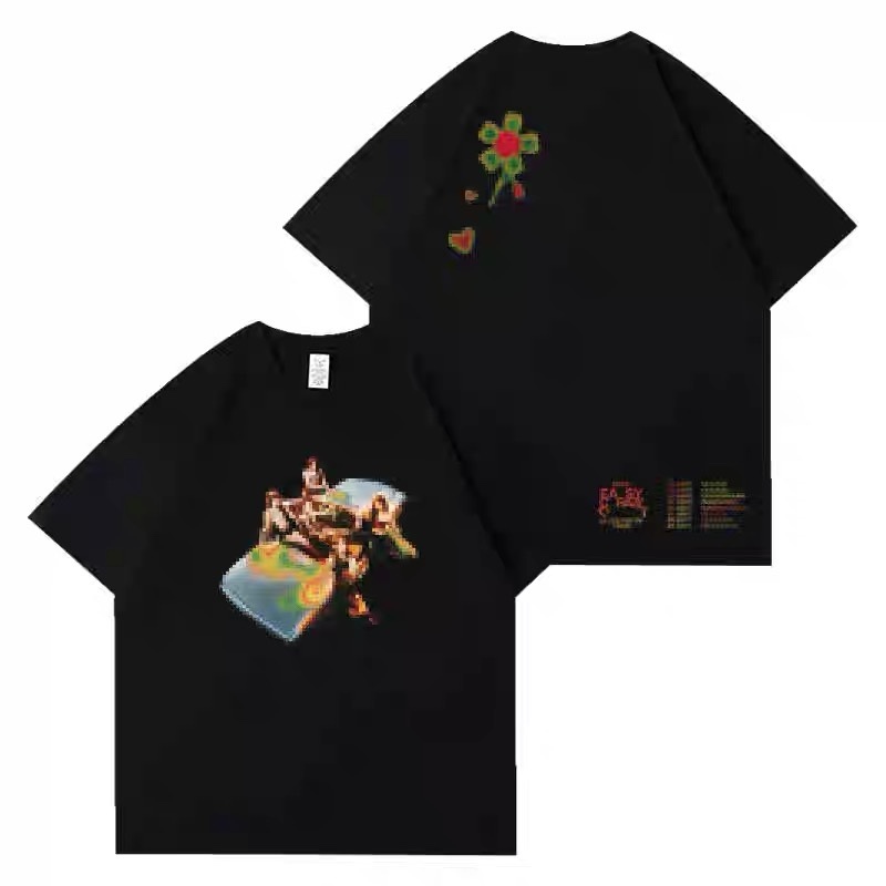 LE SSERAFIM 2025 Tour EasyCrazyHot in North America Merch Inspired T-Shirt