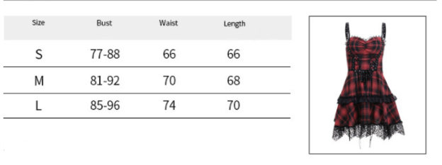 Red Plaid Lace Tube Dress-Straykids concert outfitidea for STAY