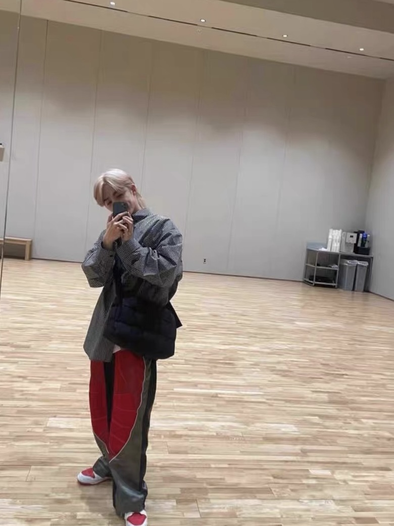 Seventeen S.coups Inspired Plaid Shirt