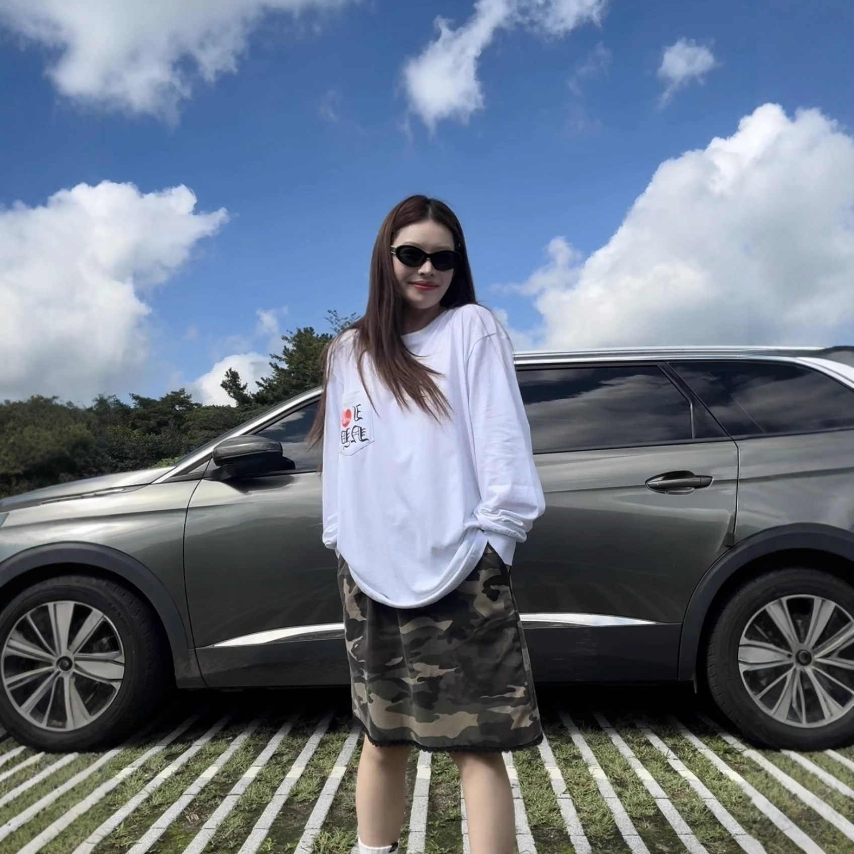 Enhypen Niki Inspired Heart NY Long Sleeve T-shirt