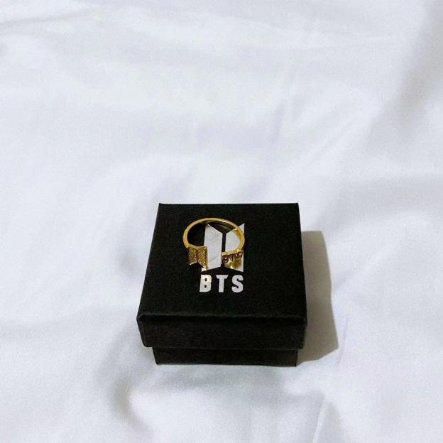BTS Inspired Merch Adjustable Open Ring
