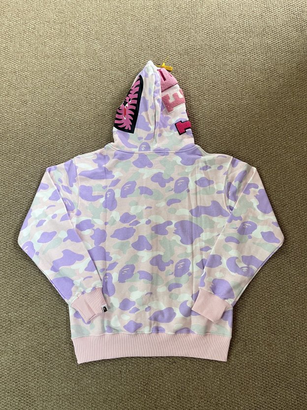 StrayKids LeeKnow BAPE Inspired Bape camo zip-up  hoodie-Stray Kids