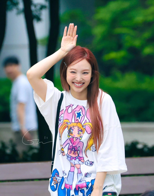 TWICE Nayeon Inspired Anime Girl Graphic Tee