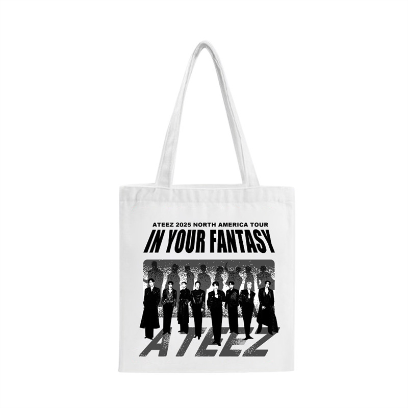ATEEZ 2025 In Your Fantasy World Tour Merch Inspired Custom Tote Bag