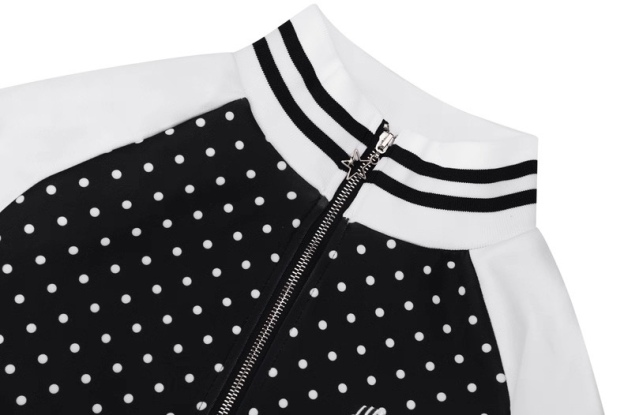 IVE Rei Inspired Polka Dot Zip-up Jacket