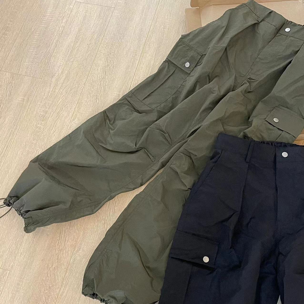 IVE Wonyoung&Lesserafim Chaewon Inspired Multi-Pocket Cargo Pants