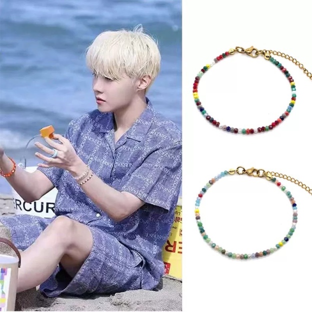BTS J-Hope Inspired Faceted Bead DIY Bracelet Kit