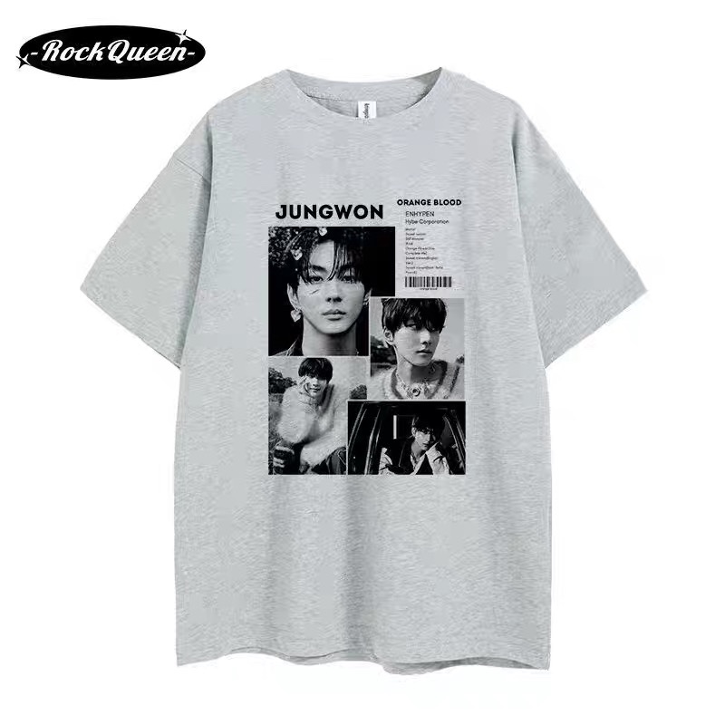 Enhypen Custom Member Graphic T-Shirt