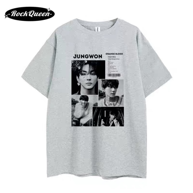 Enhypen Custom Member Graphic T-Shirt