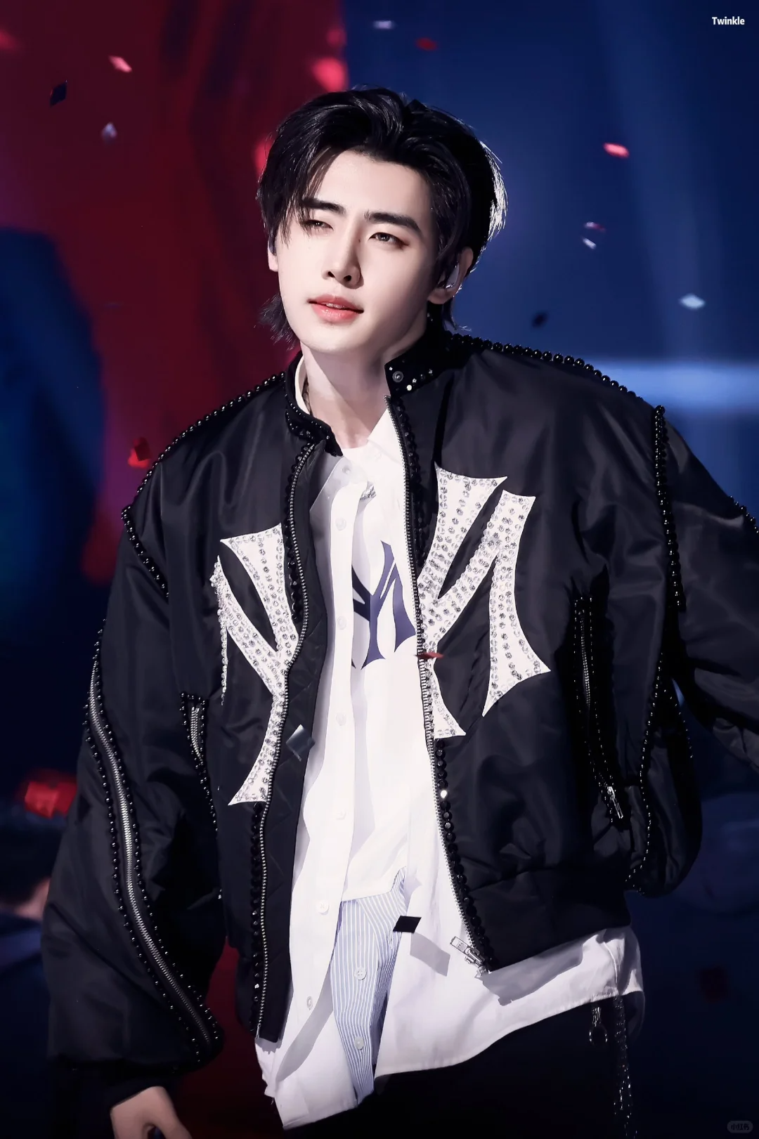 Cortis&Enhypen&Seventeen&Straykids Inspired M Logo Bomber Jacket