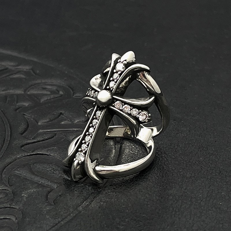 Enhypen Niki inspired chrome heart ring-Ni-Ki