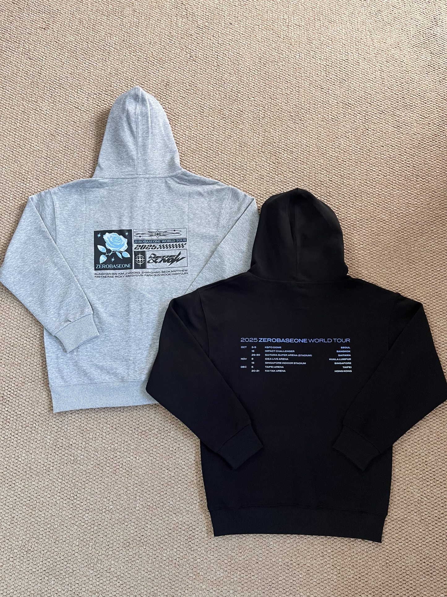 ZB1 World Tour Here&Now Merch Inspired Hoodie