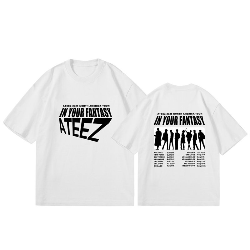 ATEEZ 2025 In Your Fantasy World Tour Merch Inspired T-Shirt