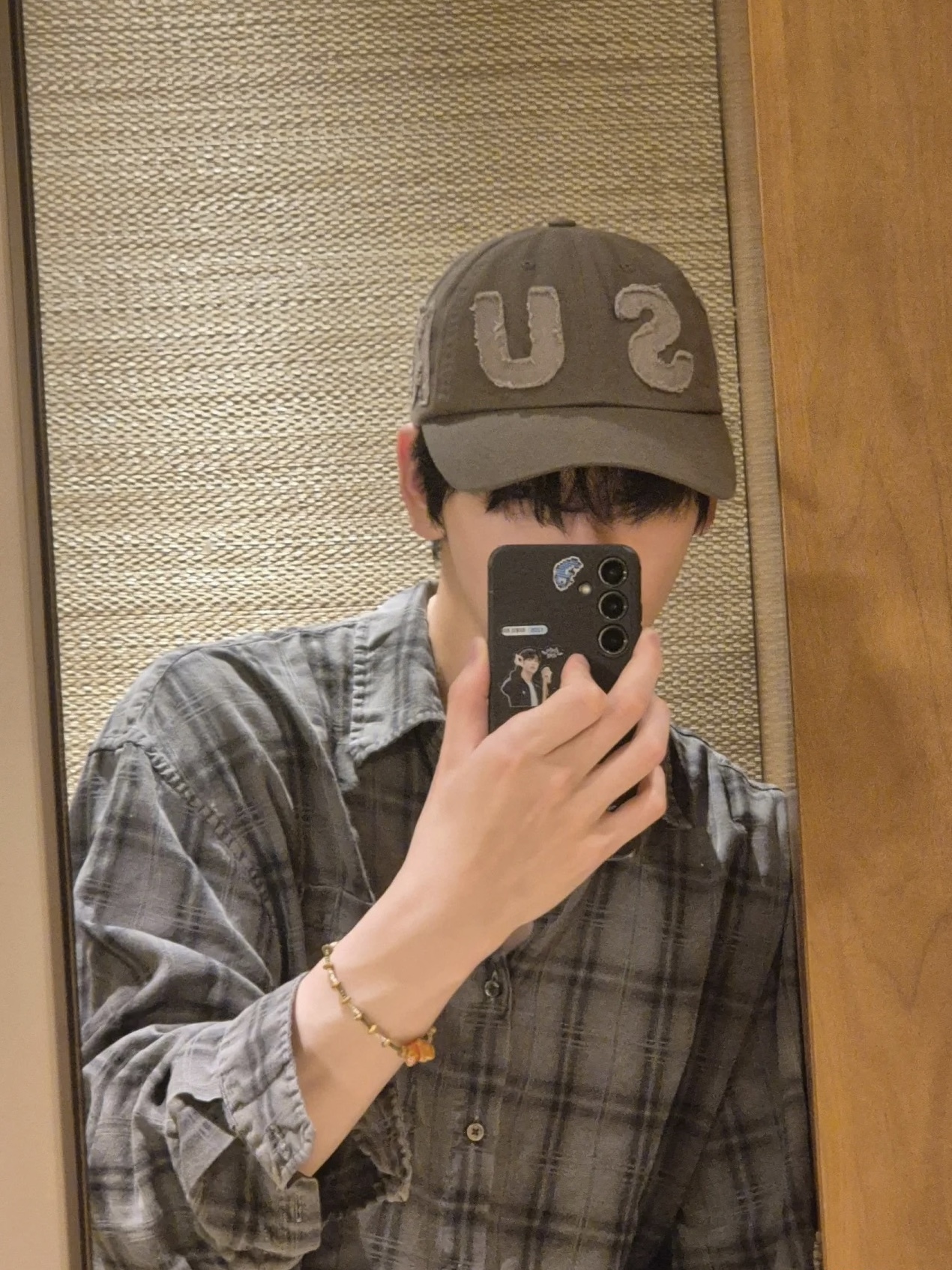 TXT Soobin Inspired Plaid Shirt