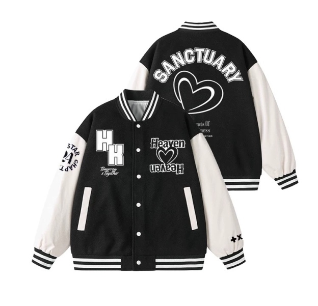 TXT SANCTUARY TOUR Inspired Baseball Jacket