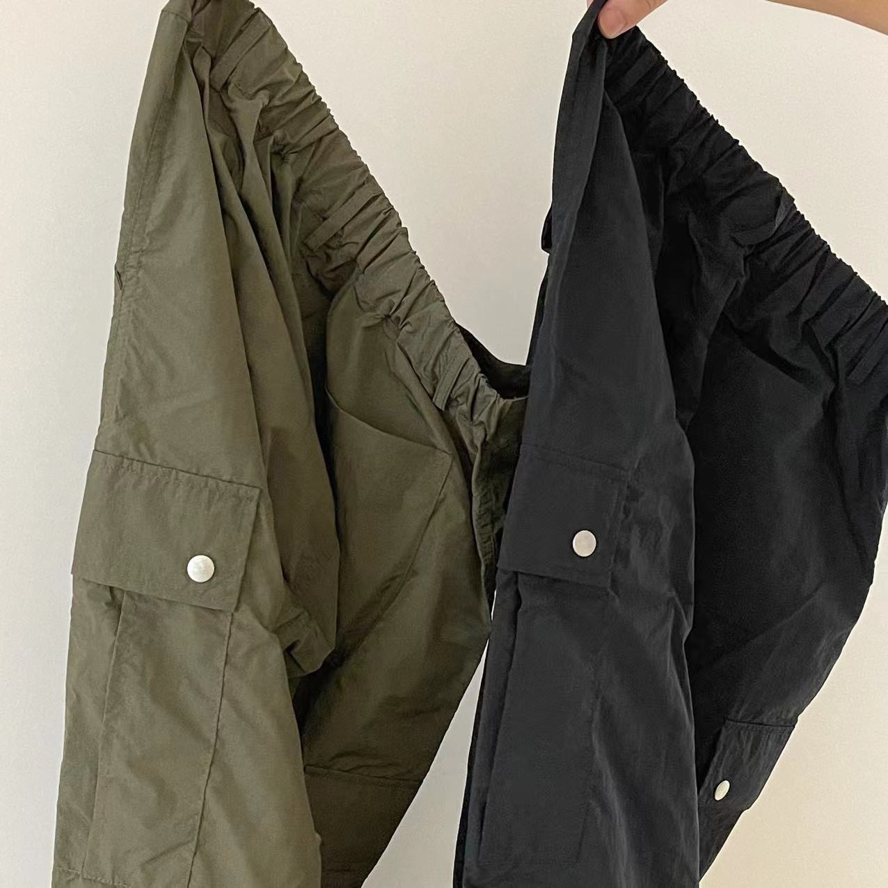 IVE Wonyoung&Lesserafim Chaewon Inspired Multi-Pocket Cargo Pants