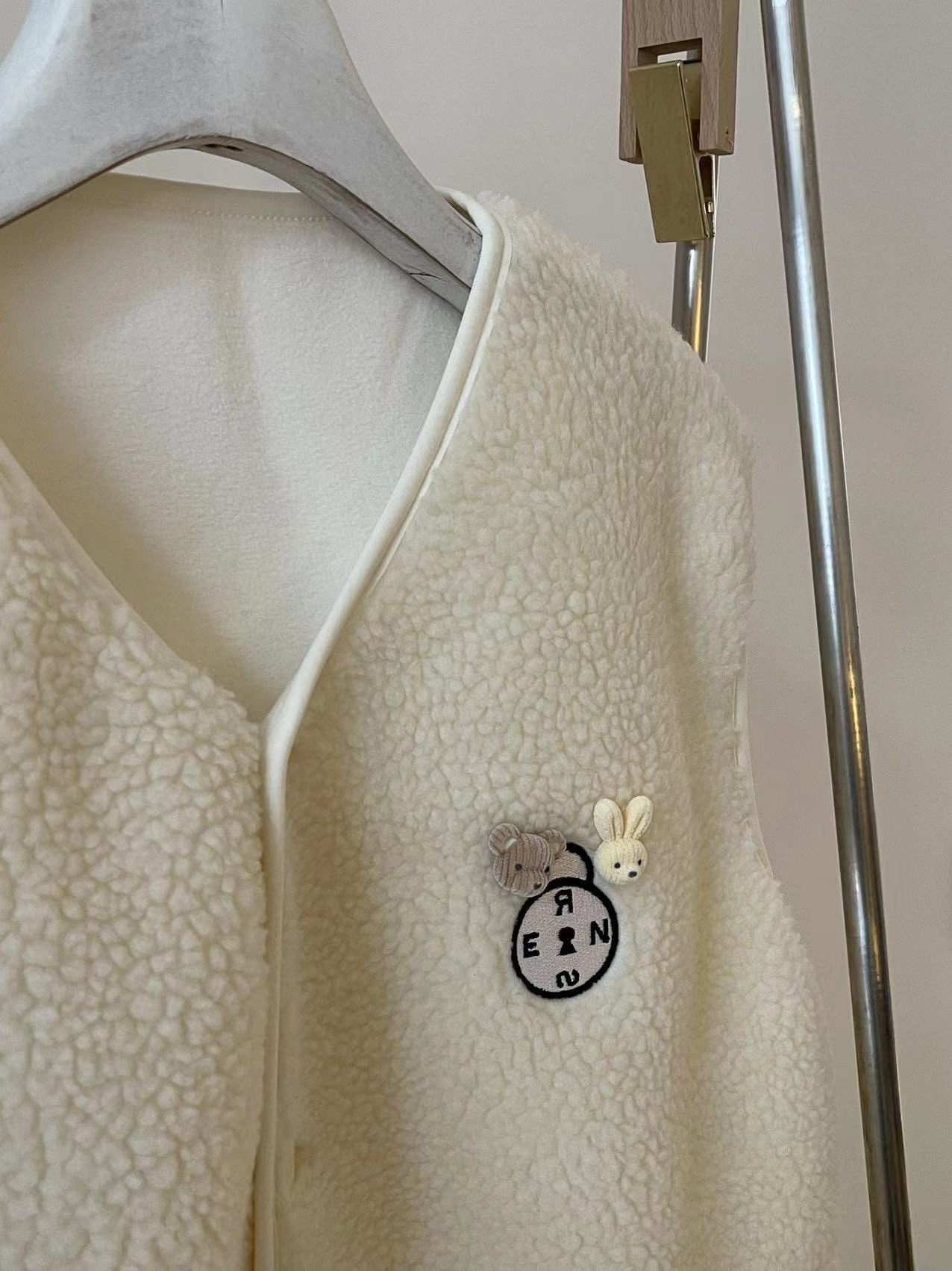 Seventeen Jeonghan  Inspired Sherpa Vest