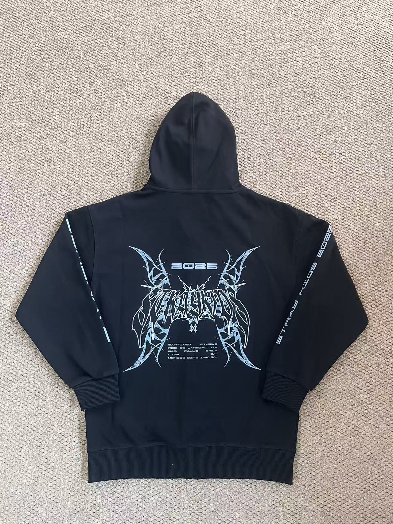 Stray kids 2025 World Tour dominATE inspired Zip-up Hoodie-Straykids