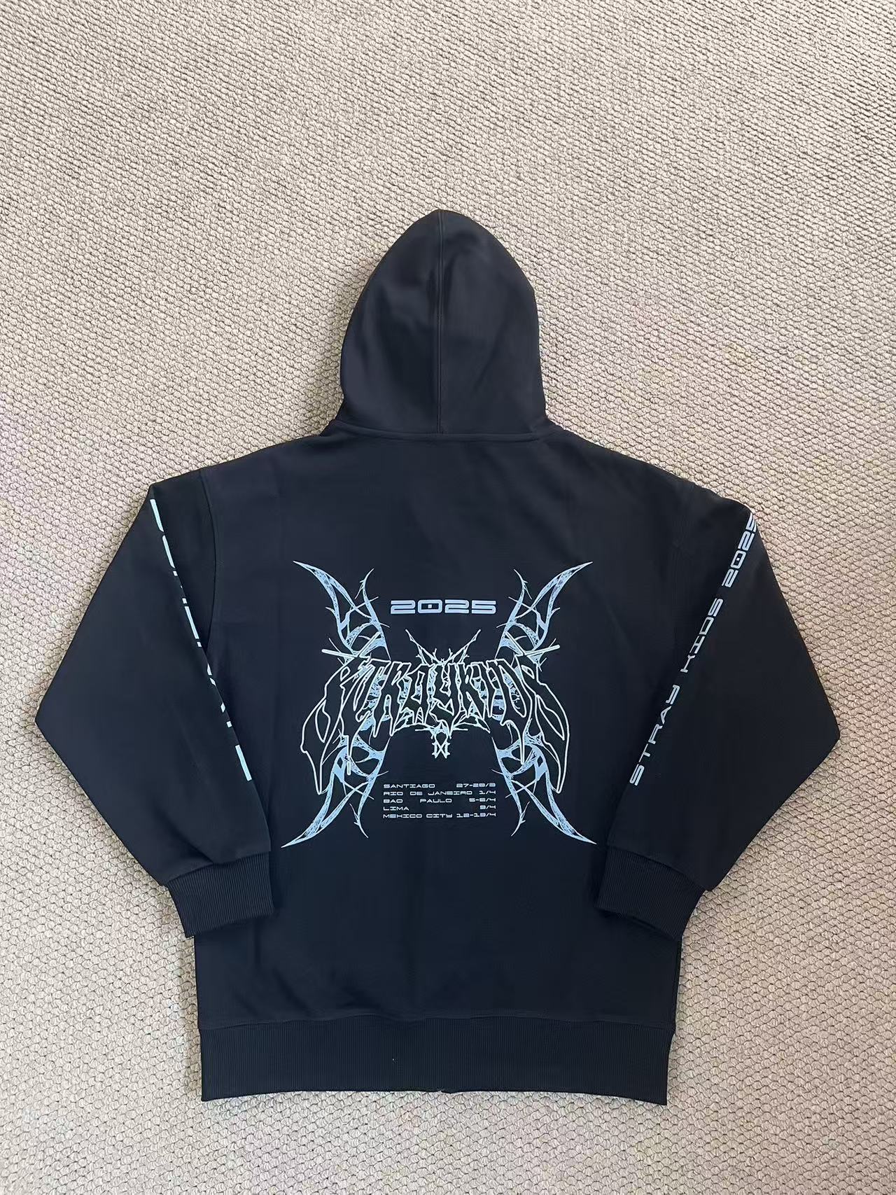 Stray kids 2025 World Tour dominATE inspired Zip-up Hoodie-Straykids