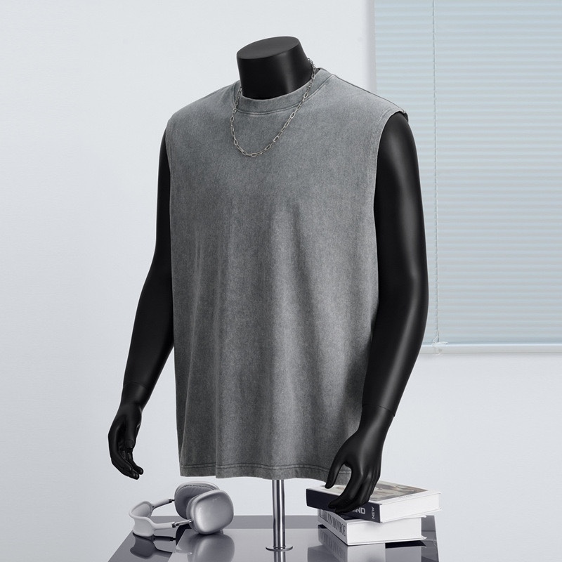 Stray kids Felix Felix Washed Cotton inspired Sleeveless T-Shirt Tank-Straykids