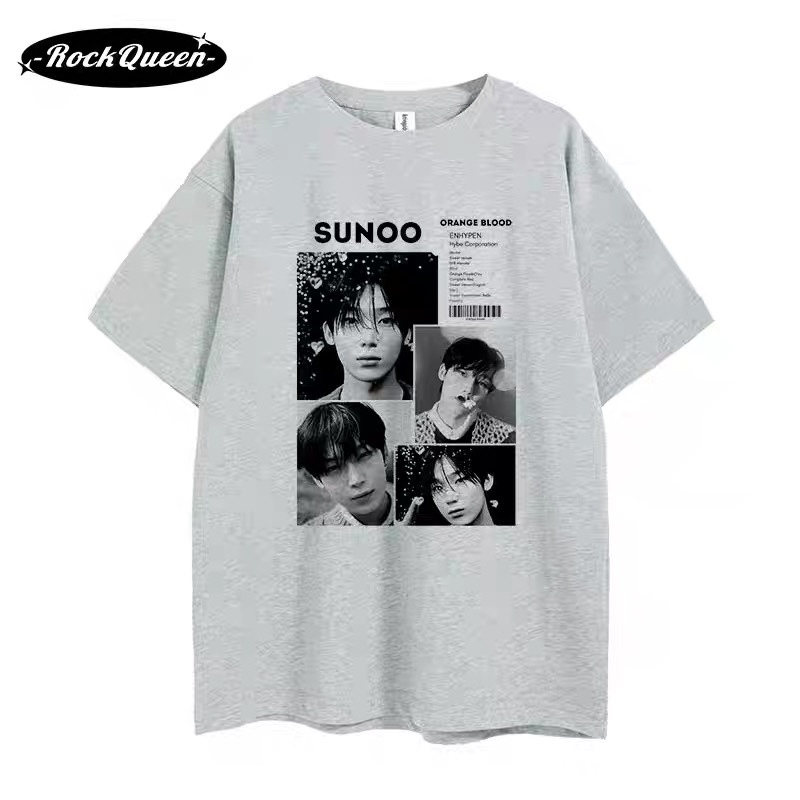 Enhypen Custom Member Graphic T-Shirt