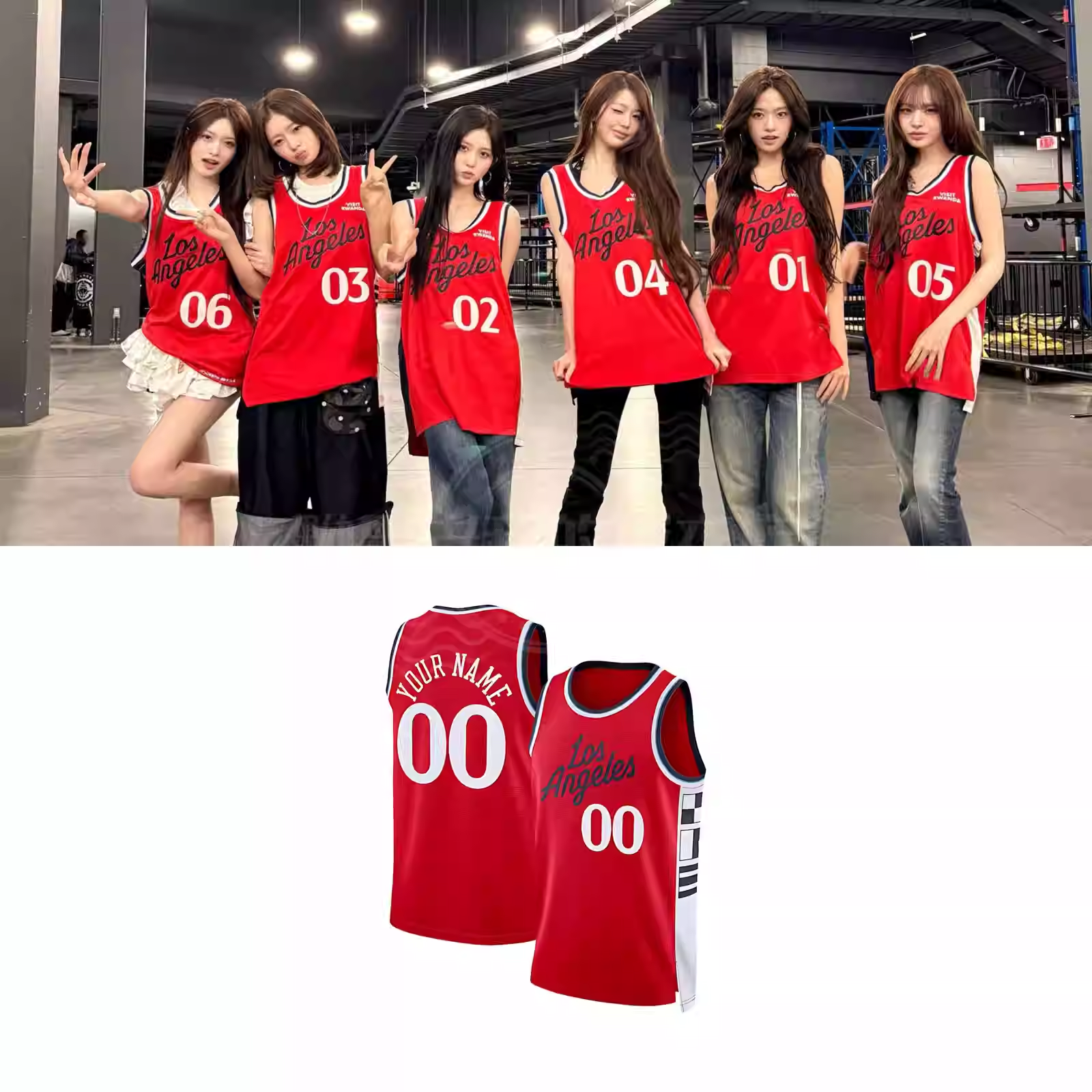 IVE Los Angeles Clippers Customized Jersey