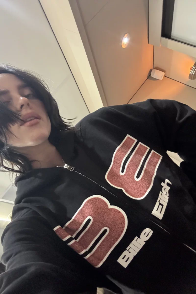 Billie Eilish Inspired DID I BREAK YOUR HEART Zip Hoodie