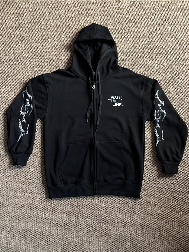 ENHYPEN World Tour WALK THE LINE IN US Merch Inspired Zip-up Hoodie