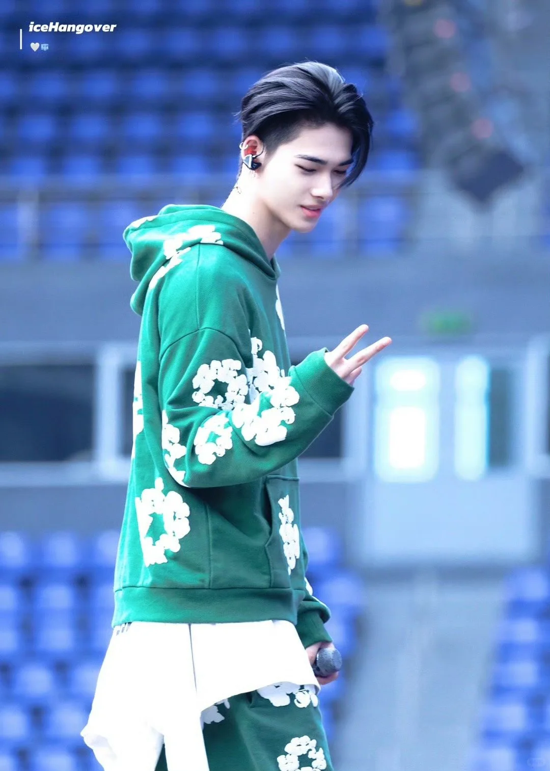 Enhypen Niki Inspired Cotton Wreath Sweatshirt Set