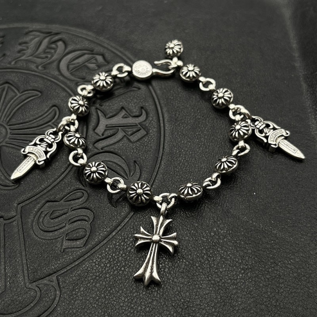 Enhypen Niki Inspired Chrome Heart Bracelet-Ni-Ki