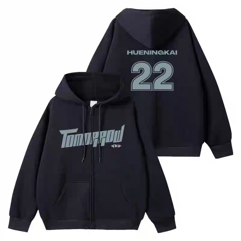 TXT 2025 World Tour Act Promise in Japan Merch Inspired Zip-up Hoodie