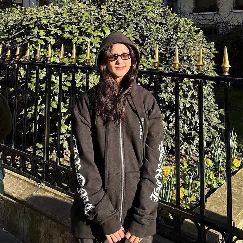 Straykids&Aespa&Blackpink Inspired Zip-Up Hoodie