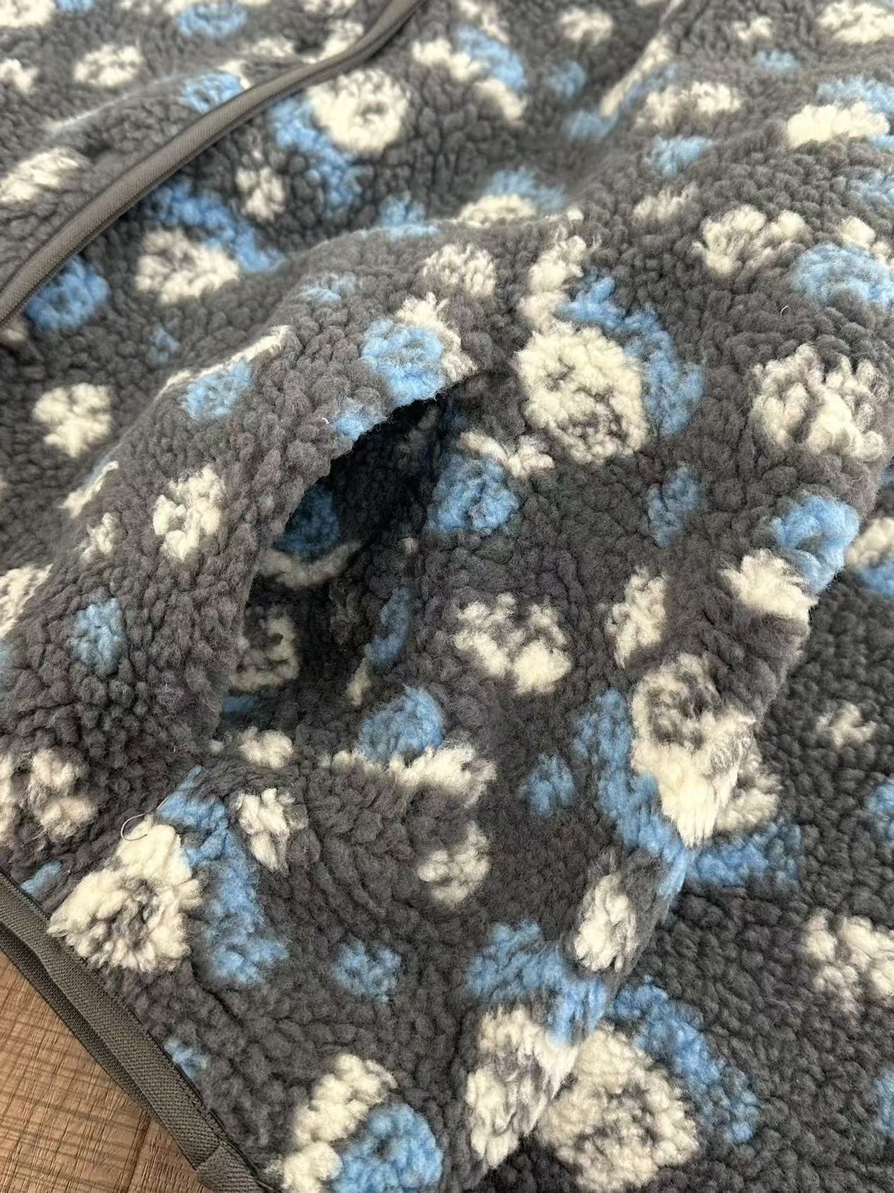 I-DLE Minnie Inspired Floral Fleece Jacket