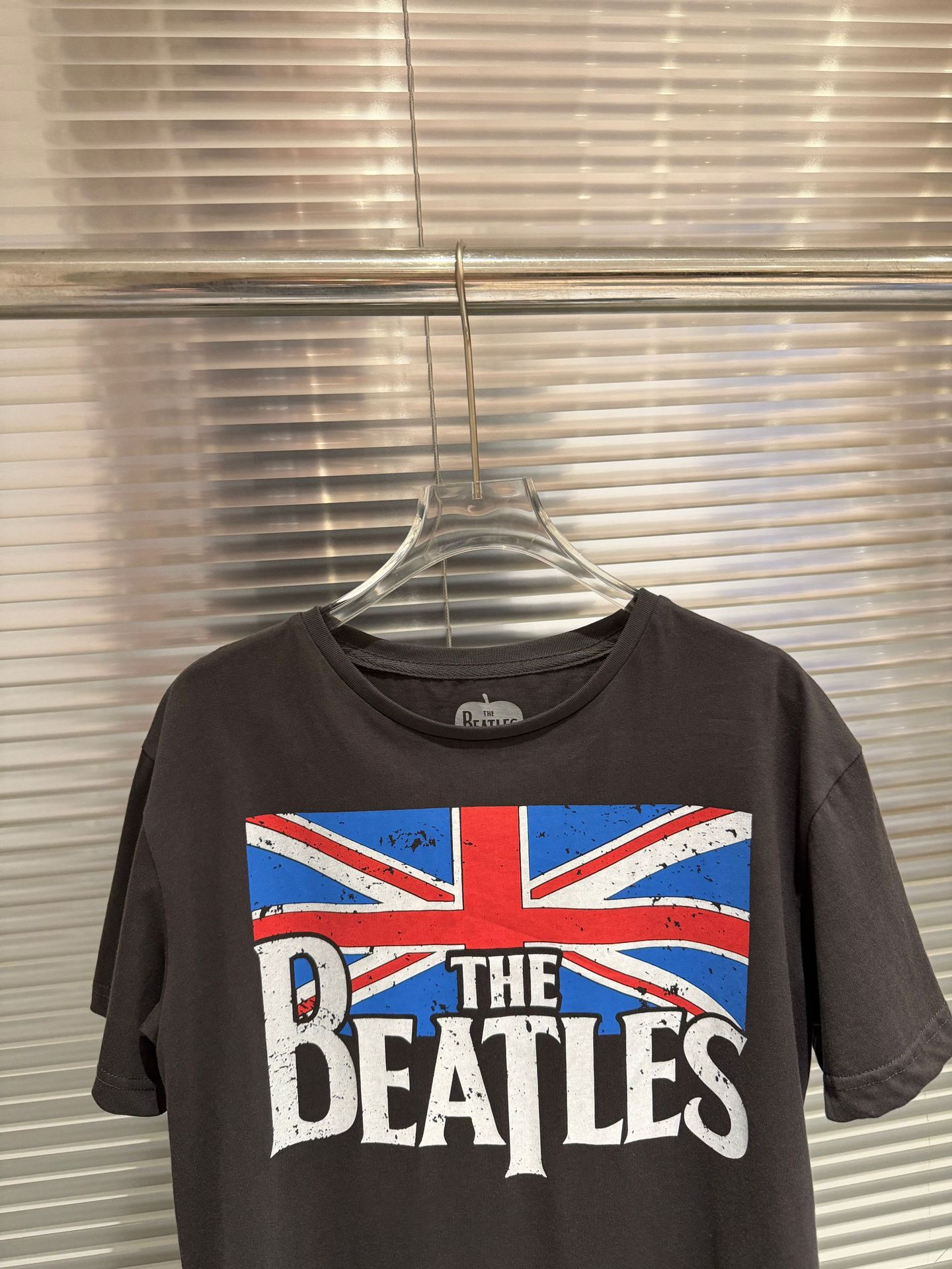 Cortis Martin Inspired The Beatles British Flag Washed Distressed T-Shirt