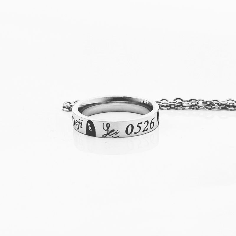 ITZY Fanmade Birthdate Signature Ring 