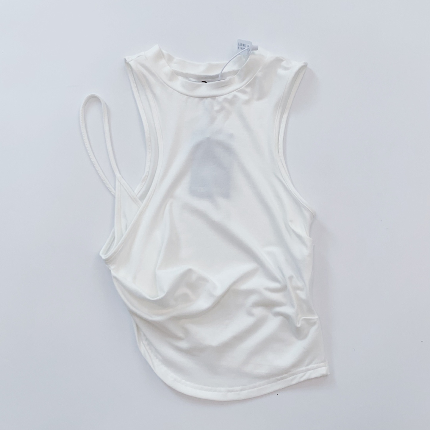 Blackpink Jennie Inspired Asymmetric Strap Tank Top