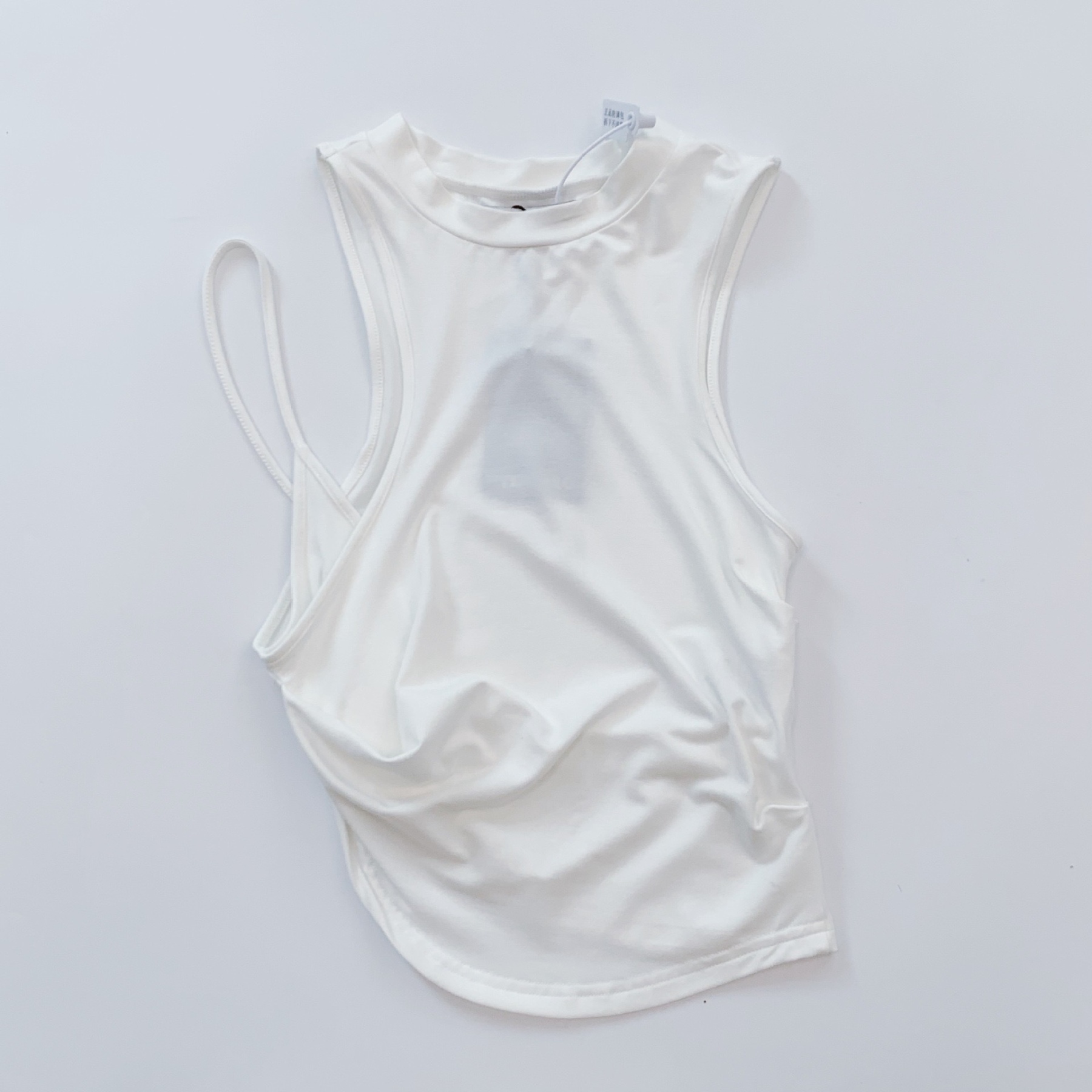 Blackpink Jennie Inspired Asymmetric Strap Tank Top