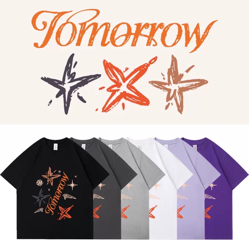 TXT TOMORROW Official Merch Inspired Cotton T-Shir