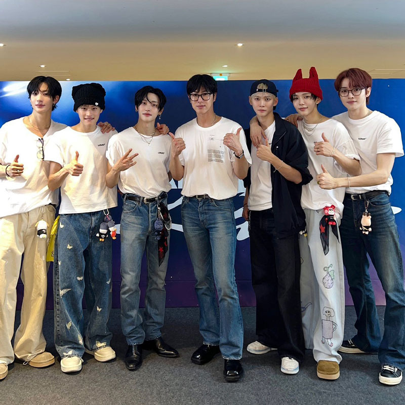 RIIZE RIIZING LOUD Concert in Seoul Merch Inspired Character T-Shirt