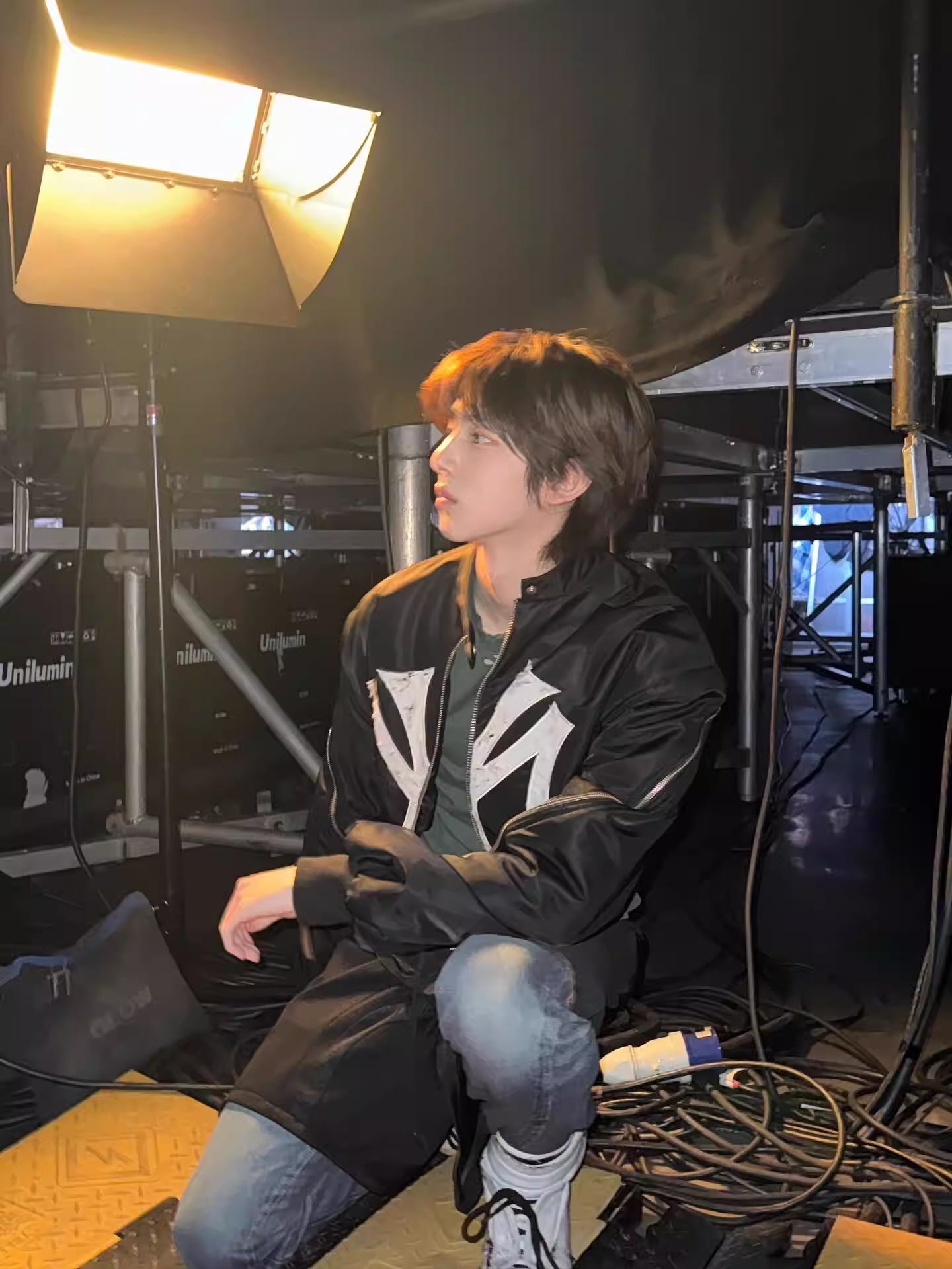 Cortis&Enhypen&Seventeen&Straykids Inspired M Logo Bomber Jacket