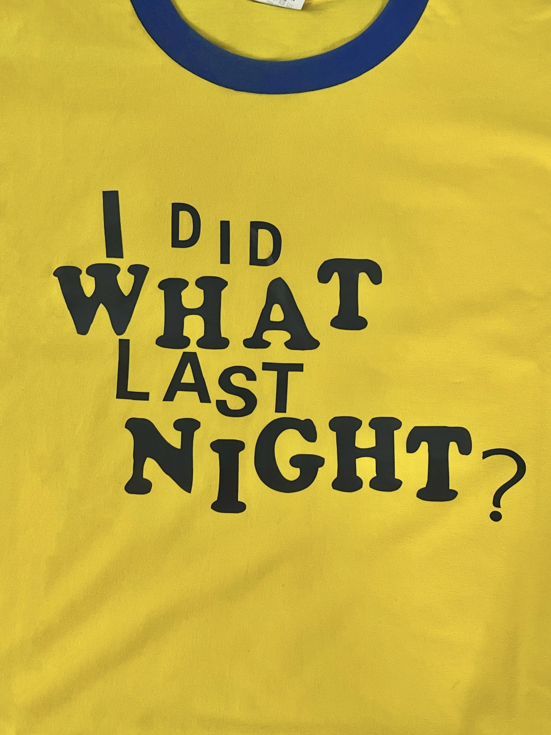 Seventeen Mingyu & TXT Yeonjun Inspired Vibrant Yellow Contrast Short Sleeve Tee