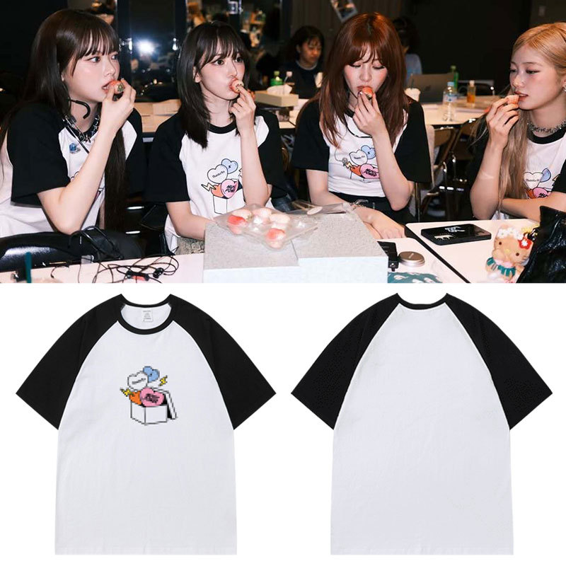 LESSERAFIM 2025 CDTV LIVE LIVE SAME T-Shirt - LESSERAFIM