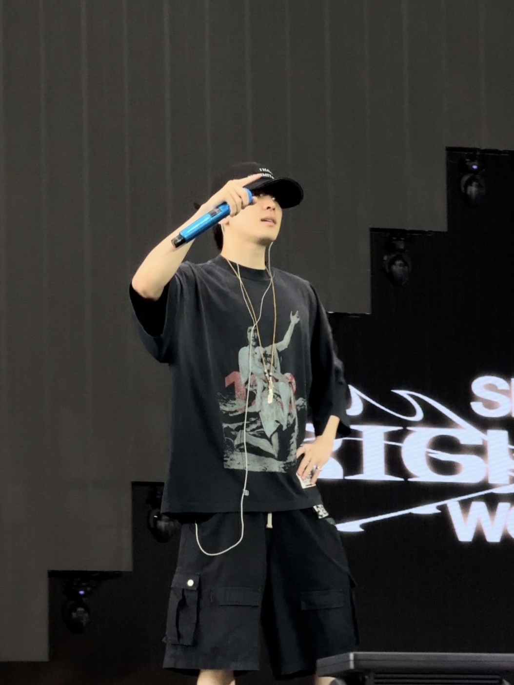 SEVENTEEN Hoshi Wonwoo Inspired Vintage Washed Tee