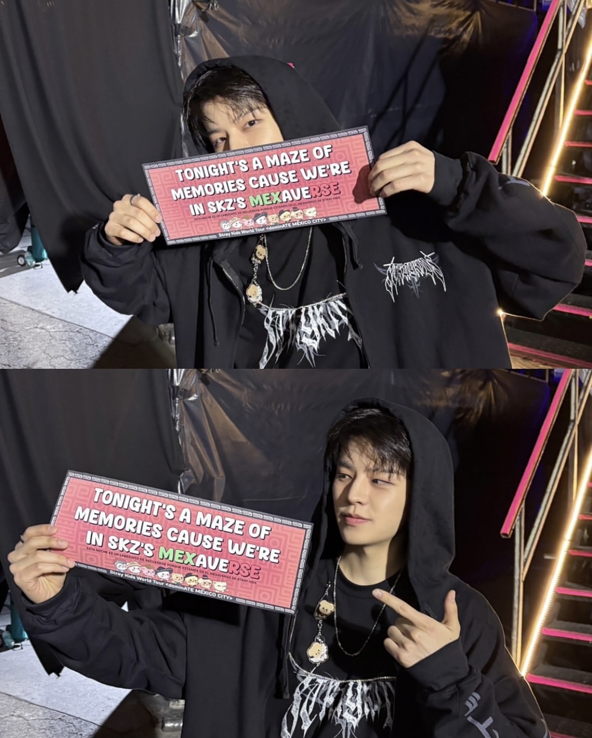 Straykids 2025 World Tour ‘dominATE’ Zip-up Hoodie