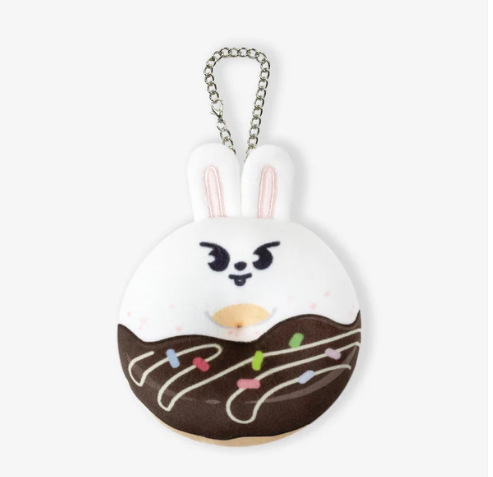 Straykids 2025 Skzoo Popup Store Merch Inspired Donuts Bag Charm
